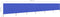 vidaXL - Windscherm - 6-panelen - 800x120 - cm - stof - azuurblauw