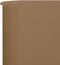 vidaXL - Windscherm - 6-panelen - 800x120 - cm - stof - taupe