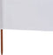 vidaXL - Windscherm - 6-panelen - 800x120 - cm - stof - zandwit