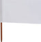 vidaXL - Windscherm - 6-panelen - 800x160 - cm - stof - zandwit