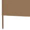 vidaXL - Windscherm - 6-panelen - 800x80 - cm - stof - taupe