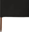 vidaXL - Windscherm - 6-panelen - 800x80 - cm - stof - wit