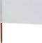 vidaXL - Windscherm - 9-panelen - 1200x120 - cm - stof - zandwit