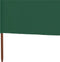 vidaXL - Windscherm - 9-panelen - 1200x160 - cm - stof - groen