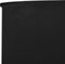 vidaXL - Windscherm - 9-panelen - 1200x80 - cm - stof - zwart