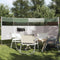 vidaXL - Windscherm - camping - waterdicht - 366x152x152 - cm - groen