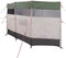 vidaXL - Windscherm - camping - waterdicht - 366x152x152 - cm - groen