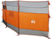 vidaXL - Windscherm - camping - waterdicht - 510x153 - cm - grijs - en - oranje