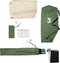 vidaXL - Windscherm - camping - waterdicht - 510x153 - cm - groen