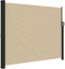 vidaXL - Windscherm - intrekbaar - 170x300 - cm - beige