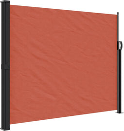 vidaXL - Windscherm - intrekbaar - 170x300 - cm - terracotta