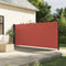vidaXL - Windscherm - intrekbaar - 170x300 - cm - terracotta