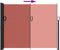 vidaXL - Windscherm - intrekbaar - 170x300 - cm - terracotta