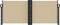 vidaXL - Windscherm - uittrekbaar - 100x1000 - cm - beige