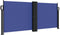 vidaXL - Windscherm - uittrekbaar - 100x1000 - cm - blauw