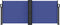 vidaXL - Windscherm - uittrekbaar - 100x1000 - cm - blauw