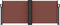 vidaXL - Windscherm - uittrekbaar - 100x1000 - cm - bruin