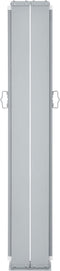 vidaXL - Windscherm - uittrekbaar - 100x1000 - cm - rood