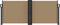 vidaXL - Windscherm - uittrekbaar - 100x1000 - cm - taupe