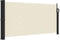 vidaXL - Windscherm - uittrekbaar - 100x300 - cm - crèmekleurig