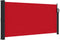 vidaXL - Windscherm - uittrekbaar - 100x300 - cm - rood