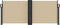 vidaXL - Windscherm - uittrekbaar - 100x600 - cm - beige