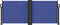 vidaXL - Windscherm - uittrekbaar - 100x600 - cm - blauw