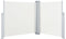 vidaXL - Windscherm - uittrekbaar - 100x600 - cm - crème