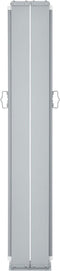 vidaXL - Windscherm - uittrekbaar - 100x600 - cm - crème