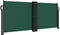 vidaXL - Windscherm - uittrekbaar - 100x600 - cm - donkergroen