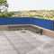 vidaXL - Windscherm - uittrekbaar - 117x1200 - cm - blauw