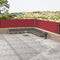 vidaXL - Windscherm - uittrekbaar - 117x1200 - cm - rood
