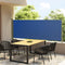 vidaXL - Windscherm - uittrekbaar - 117x300 - cm - blauw