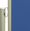 vidaXL - Windscherm - uittrekbaar - 117x300 - cm - blauw