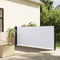 vidaXL - Windscherm - uittrekbaar - 117x300 - cm - wit