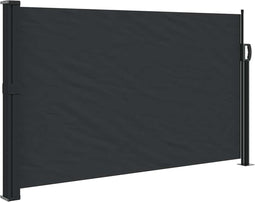 vidaXL - Windscherm - uittrekbaar - 117x300 - cm - zwart