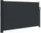 vidaXL - Windscherm - uittrekbaar - 117x300 - cm - zwart