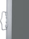vidaXL - Windscherm - uittrekbaar - 117x600 - cm - antracietkleurig