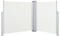 vidaXL - Windscherm - uittrekbaar - 117x600 - cm - crèmekleurig