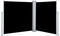 vidaXL - Windscherm - uittrekbaar - 117x600 - cm - zwart