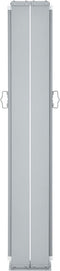 vidaXL - Windscherm - uittrekbaar - 117x600 - cm - zwart