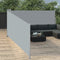 vidaXL - Windscherm - uittrekbaar - 120x1000 - cm - antraciet