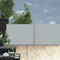 vidaXL - Windscherm - uittrekbaar - 120x1000 - cm - antraciet
