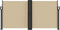 vidaXL - Windscherm - uittrekbaar - 120x1000 - cm - beige