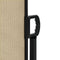 vidaXL - Windscherm - uittrekbaar - 120x1000 - cm - beige