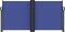 vidaXL - Windscherm - uittrekbaar - 120x1000 - cm - blauw