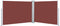 vidaXL - Windscherm - uittrekbaar - 120x1000 - cm - bruin