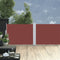 vidaXL - Windscherm - uittrekbaar - 120x1000 - cm - bruin