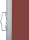 vidaXL - Windscherm - uittrekbaar - 120x1000 - cm - bruin