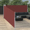 vidaXL - Windscherm - uittrekbaar - 120x1000 - cm - bruin